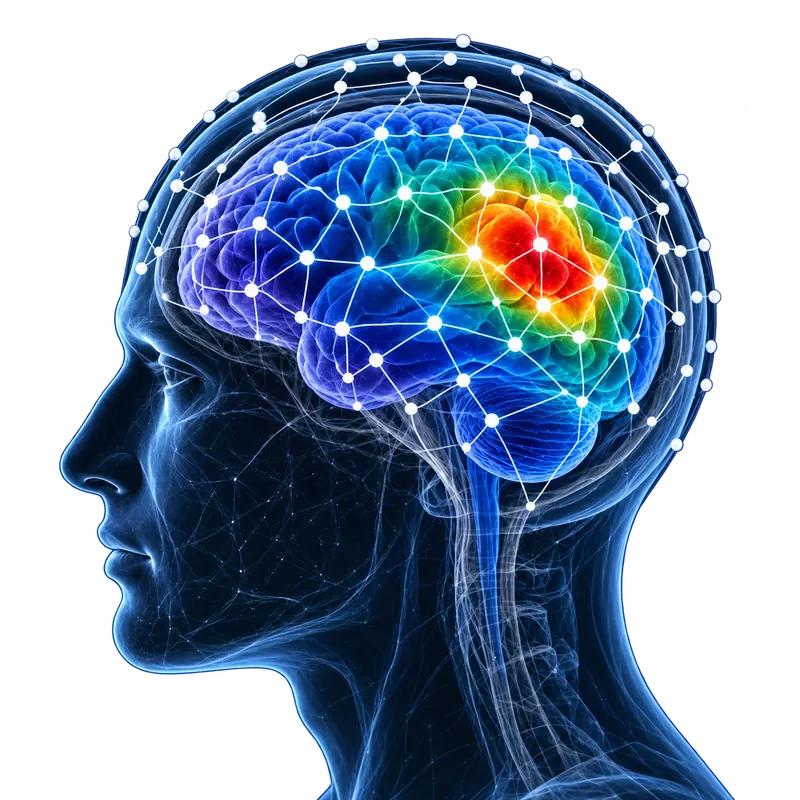 Lead-field sensitivity with scalp electrodes.